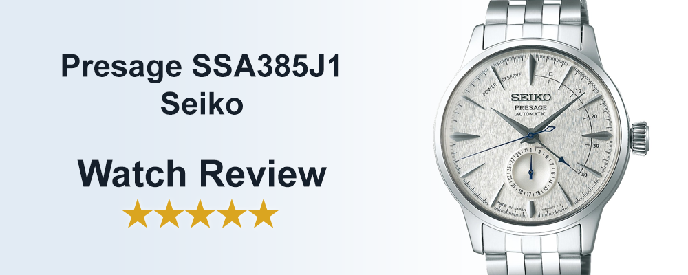 Seiko Presage SSA385J1 Watch Review - Featured Image