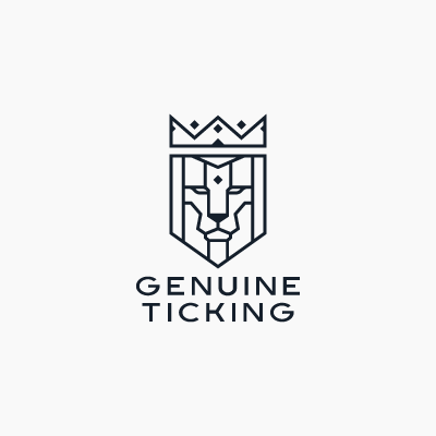 Genuine Ticking Logo - Home Page - Top Banner - Mobile Version